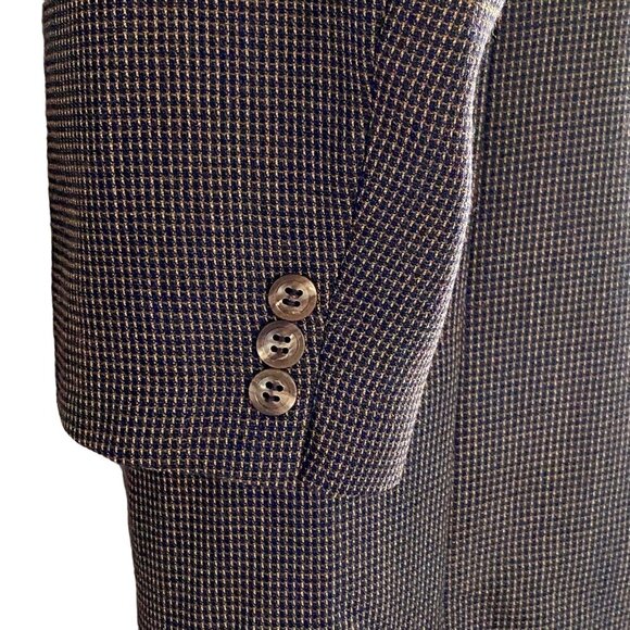 Hart Schaffner Marx 2 Button Wool Blazer Jacket Men's 42L - Picture 7 of 10